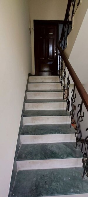Staircase in 3 BHK Builder Floor at Sarvodaya Enclave – for Rent
