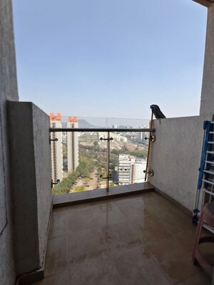 Balcony in 2 BHK Apartment at Lodha Belmondo, Gahunje – for Rent