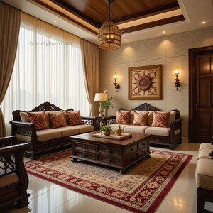 Living Room in 3 BHK Villa at Bidadi – for Sale