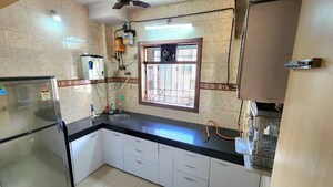 Kitchen in 1 BHK Apartment at Neelam Nagar CHS Mulund, Mulund East – for Sale