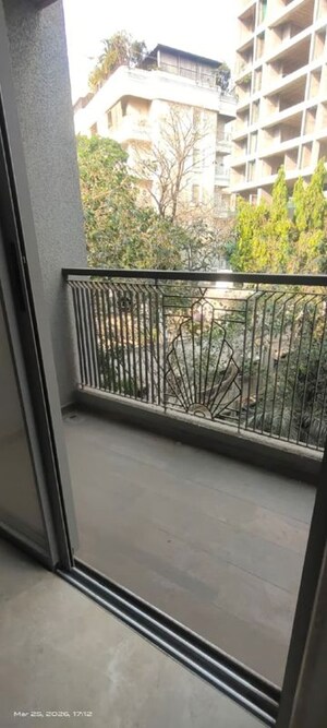 Balcony in 2 BHK Apartment at Khar West – for Rent