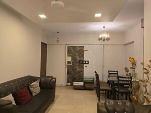 Living Room in 3 BHK Apartment at Khar West – for Rent