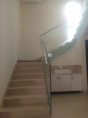 Staircase in 4 BHK Villa at Poulomi Aristos, Gachibowli – for Rent