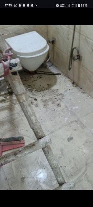 Bathroom in 3 BHK Builder Floor at Govindpuri – for Sale