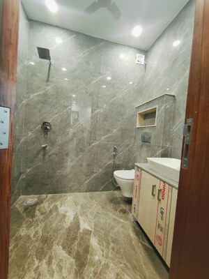 Bathroom in 3 BHK Builder Floor at Shivalik Colony – for Rent