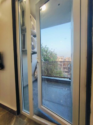 Balcony in 3 BHK Builder Floor at Shivalik Colony – for Rent