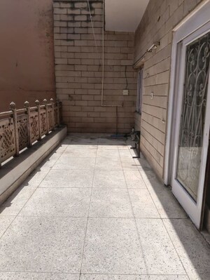 Balcony in 3 BHK Builder Floor at Naraina – for Rent