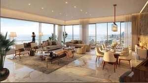 Gym in 4 BHK Apartment at Kalpataru Prive, Altamount Road – for Sale