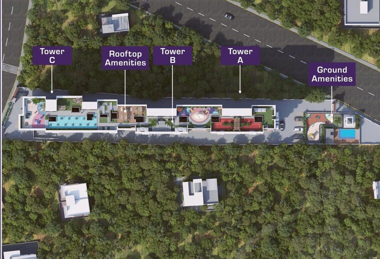 Exterior View, tathawade 2 Bedroom 761 Sq.Ft. Apartment In Tathawade Pune 10307893