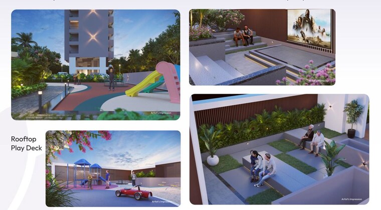 Balcony, tathawade 2 Bedroom 761 Sq.Ft. Apartment In Tathawade Pune 10307893