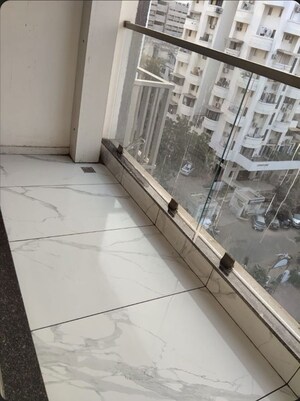 Balcony in 3 BHK Apartment at Thaltej – for Rent