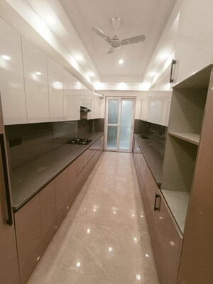 Kitchen in 3 BHK Builder Floor at South City 1 – for Rent