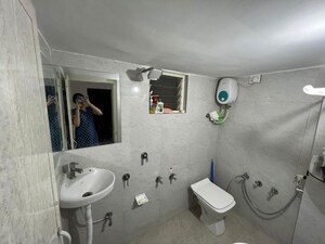 Bathroom in 2 BHK Apartment at Bodakdev – for Rent