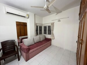 Living Room in 2 BHK Apartment at Bodakdev – for Rent