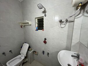 Bathroom in 2 BHK Apartment at Bodakdev – for Rent