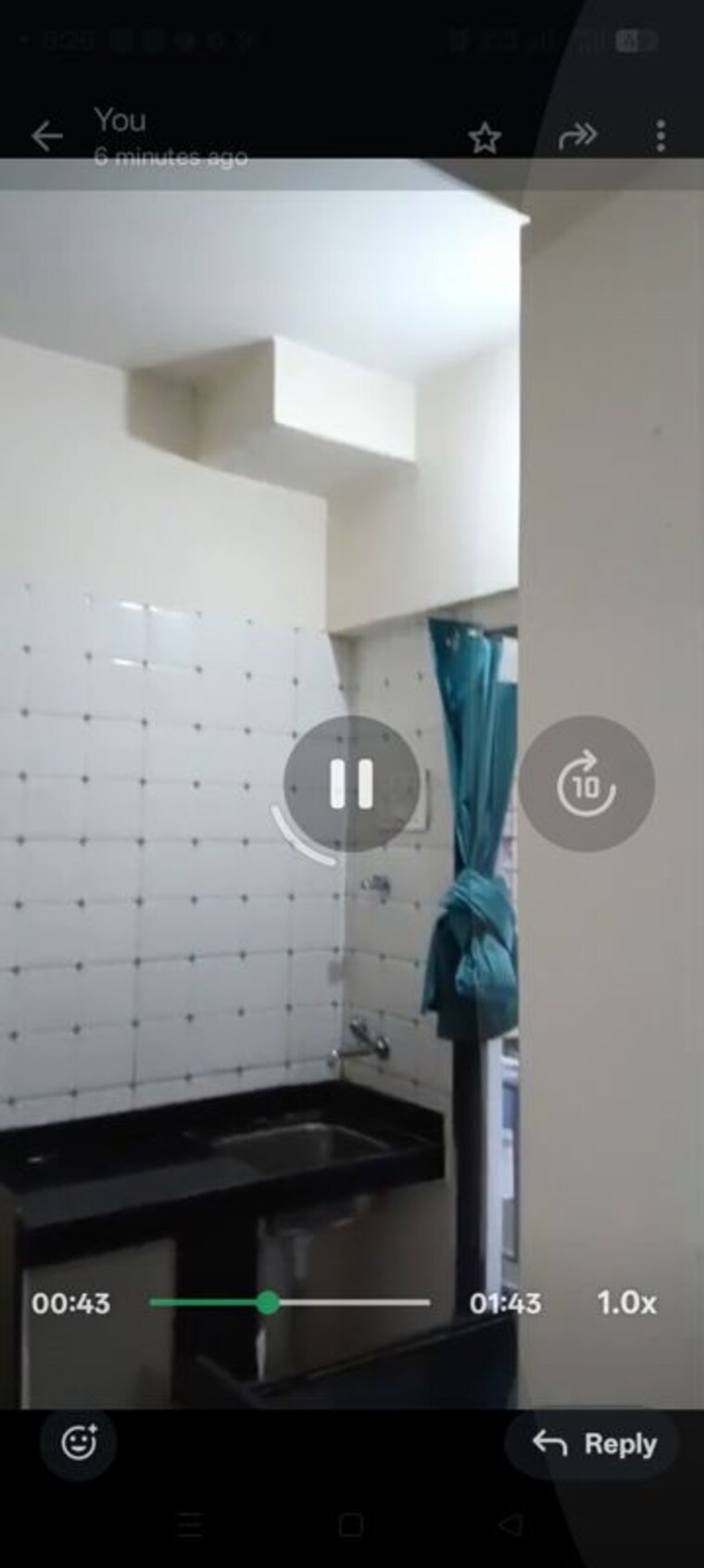 Bathroom, seven-apna-ghar-phase-2-plot-a 1 RK 260 Sq.Ft. Apartment In Mira Road Thane 10308395