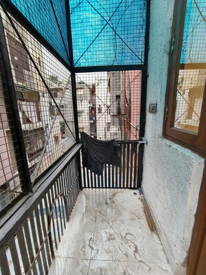 Balcony in 2 BHK Builder Floor at Lajpat Nagar ii – for Rent