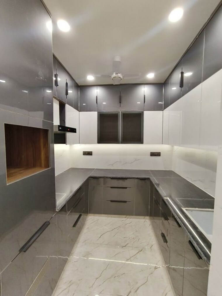 Kitchen, lajpat nagar ii 2 Bedroom 900 Sq.Ft. Builder Floor In Lajpat Nagar ii Delhi 10308514