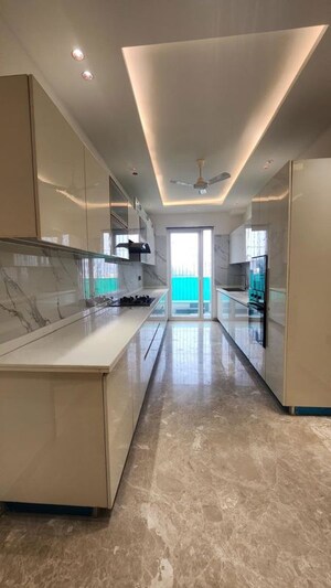 Kitchen in 3 BHK Apartment at Smart World Orchard, Sector 61 – for Rent