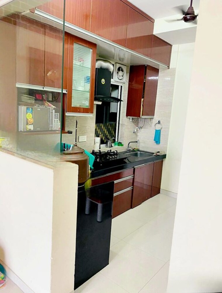 Kitchen, ashar-sapphire 2 Bedroom 840 Sq.Ft. Apartment In Kapur Bawdi Thane 10308621
