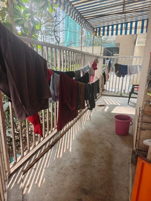 Balcony in 2 BHK Apartment at Ashar Sapphire, Kapur Bawdi – for Sale