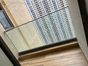 Balcony in 2 BHK Apartment at Raymond Ten X Habitat, Pokhran Road No Two – for Rent