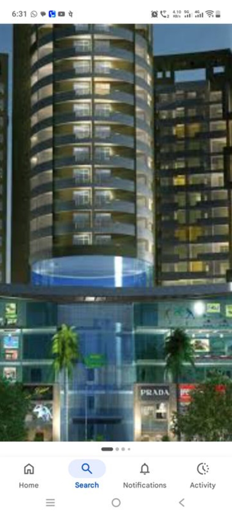 Exterior View, parx-laureate 3.5 Bedroom 3300 Sq.Ft. Apartment In Sector 108 Noida 10308671