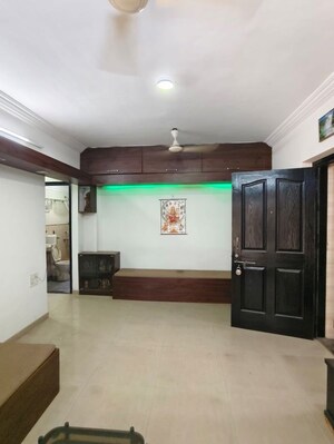 Living Room in 2 BHK Apartment at Lalani Residency, Kavesar – for Rent