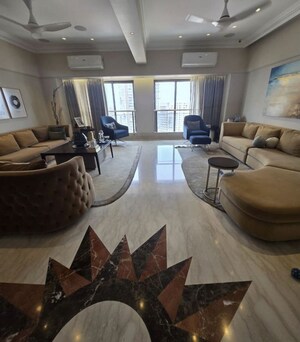 Team Area in 4 BHK Apartment at Tata Petit Towers, Peddar Road – for Rent