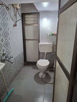 Bathroom in 2 BHK Apartment at Vardhman Gardens, Balkum Pada – for Rent