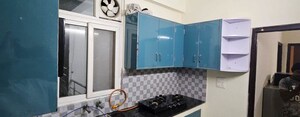 Kitchen in 3 BHK Apartment at ZS Apartment, Vikas Nagar – for Rent