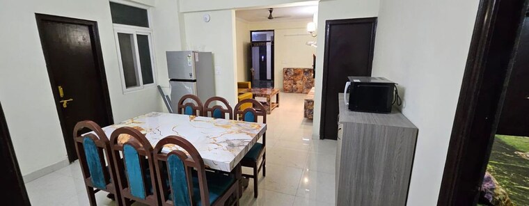 Dining area, zs-apartment 3 Bedroom 1500 Sq.Ft. Apartment In Vikas Nagar Lucknow 10308958