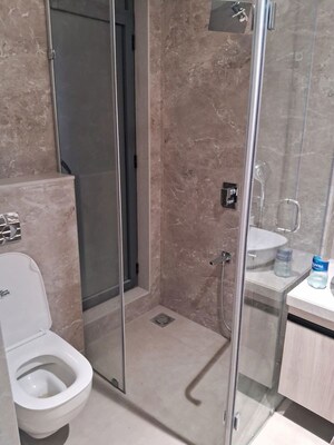 Bathroom in 3 BHK Apartment at Viceroy Savana, Kandivali East – for Rent