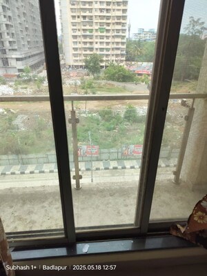 Balcony in 3 BHK Apartment at Pranjee Garden City Phase 2, Katrap – for Rent