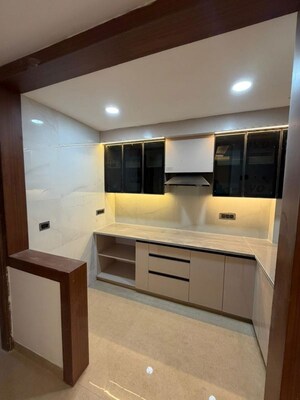 Kitchen in 3 BHK Apartment at Chattarpur – for Rent