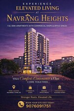 2 BHK 950 Sq.Ft. Apartment in Abode Navrang Heights