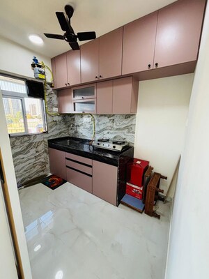 Kitchen in 1 BHK Apartment at Sitesh Pearl Heights, Parel – for Rent