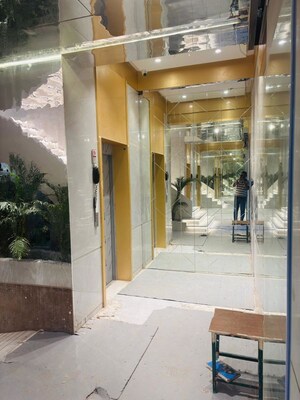 Building Lobby in 1 BHK Apartment at Sitesh Pearl Heights, Parel – for Rent