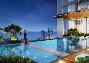 Swimming Pool in 3 BHK Apartment at MICL Aaradhya Avaan, Tardeo – for Sale