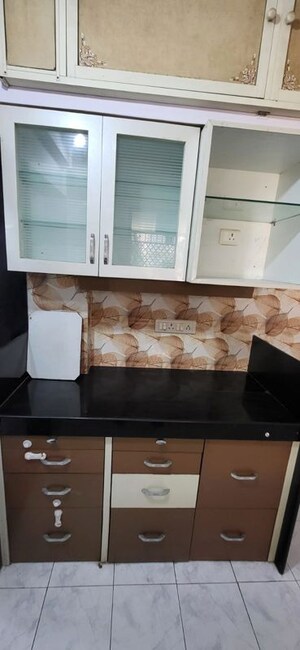 Kitchen in 1 BHK Apartment at Trisangam CHS, Dombivli West – for Rent