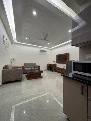 Kitchen in 1 BHK Builder Floor at Saket – for Rent