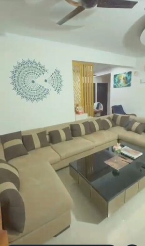 Living Room in 4 BHK Apartment at Vasu Fortune Residency Phase II, Raj Nagar Extension – for Sale