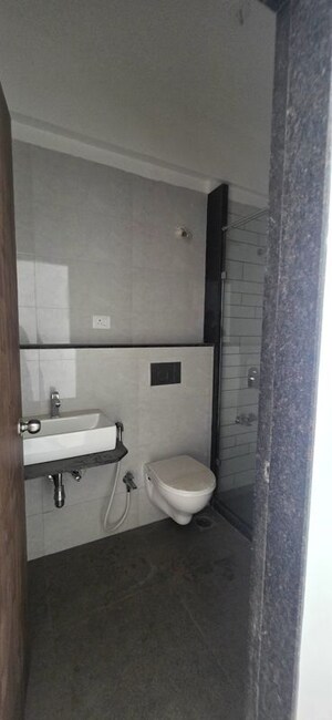 Bathroom in 2 BHK Apartment at Shreeji Atlantis, Malad West – for Sale