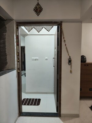 Building Lobby in 2 BHK Apartment at Kuber Antonia, Wakad – for Rent