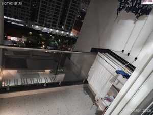 Balcony in 2 BHK Apartment at Kuber Antonia, Wakad – for Rent