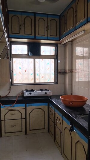 Kitchen in 1 BHK Apartment at Dosti Daffodil, Wadala East – for Rent