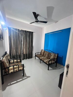 Living Room in 3 BHK Apartment at Welworth Paradise, Baner – for Rent