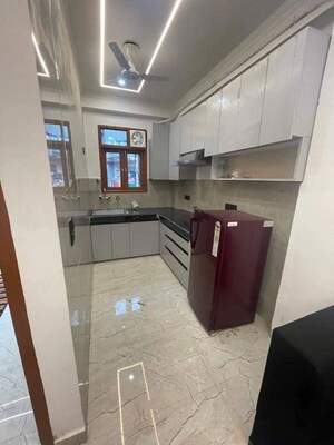 Kitchen in 2 BHK Builder Floor at Saket – for Rent