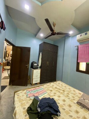Bedroom in 2 BHK Builder Floor at Ramesh Nagar – for Rent