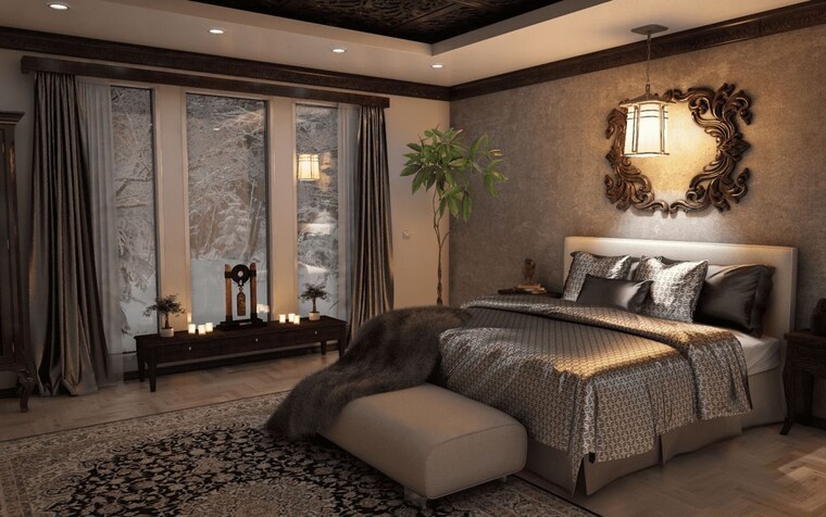 Bedroom, kirti nagar 6+ Bedroom 2000 Sq.Ft. Independent House In Kirti Nagar Delhi 10309381